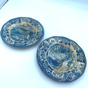 Royal Warwick - Lochs of Scotland Plate - VTG VGC made in England